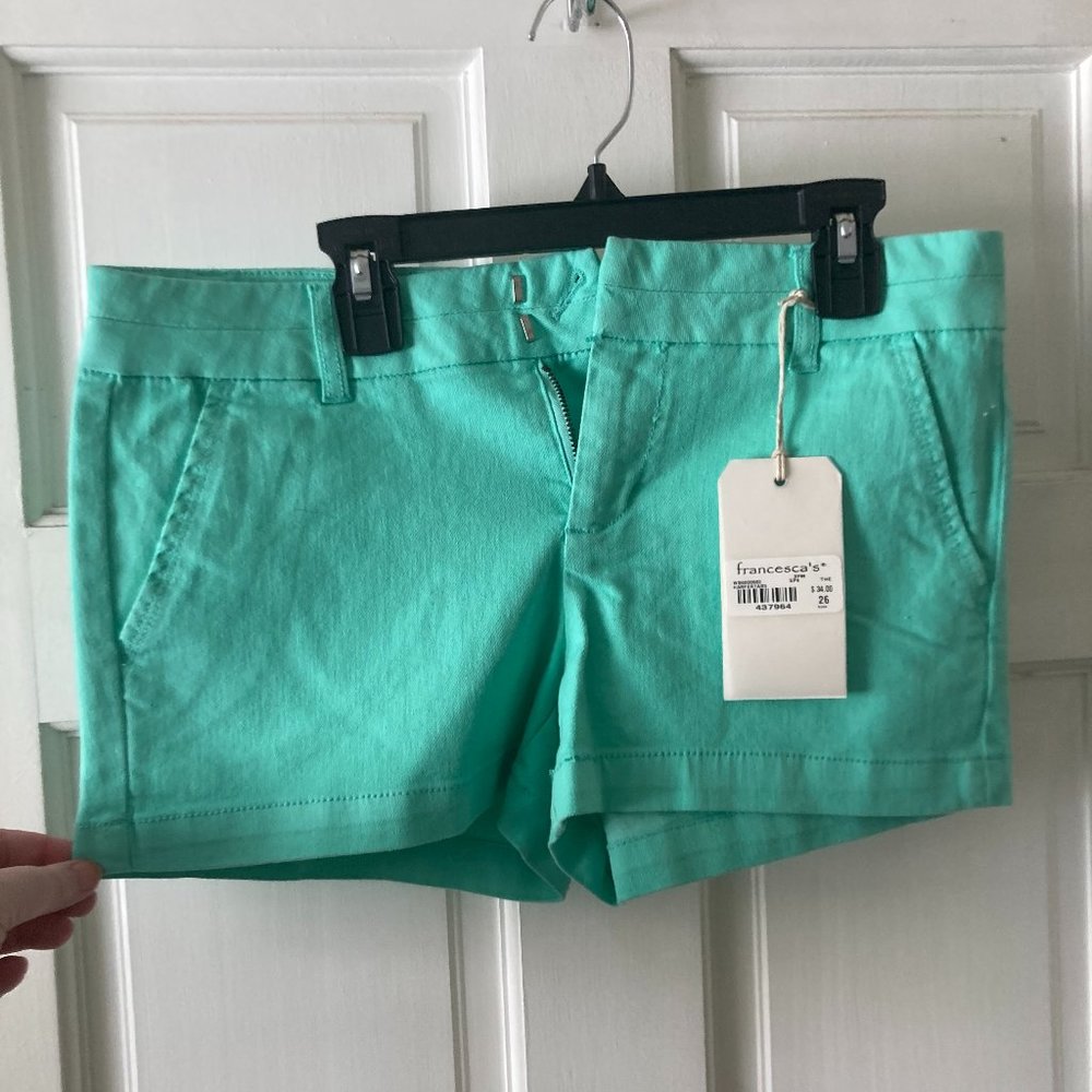Aqua Short Shorts